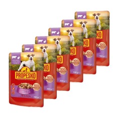 Propesko Dog Plic vita-iepure in sos 6 x 100 g foto
