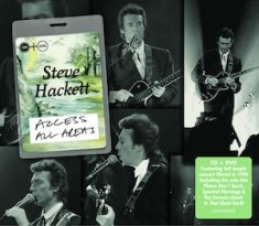 Steve Hackett Access All Areas slipcase (cd+dvd)