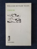 W.B. Yeats &ndash; Versuri, Ed. Univers, 1996, 224 pagini, Carte de colectie