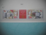 HOPCT TIMBRE MNH 1198 BIS CONGRESUL SINDICATELOR -2 VAL-1987-GERMANIA DDR/RDG, Nestampilat