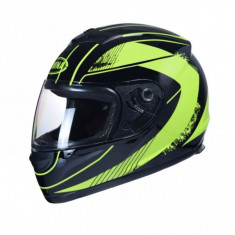 Casca moto integrala negru-verde Awina TN0700B-A1 marimea L