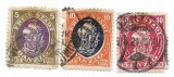 Danzig - Proclamatia orasului liber Danzig - Cog, 1920 - valori obliterate