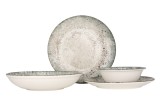 Rinart Set de vesela (Large) - Sedir - 24 bucăți - 6 persoane - Porţelan