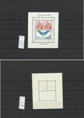 Elvetia MNH 1938 - Mi Bk 4 - Expozitia Nationala Aarau Posta Aeriana