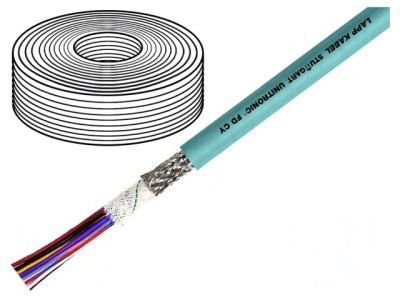 Cablu Date UNITRONIC&amp;reg; FD CY 4x0,34mm2 Gri foto