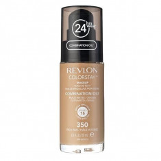 Fond De Ten Revlon Colorstay Oily Skin Cu Pompita 350 Rich Tan 30ml foto