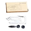 Card Multifunctional , 15 in 1, Surubelnita, Desfacator, Argintiu, 66x31x2.5mm