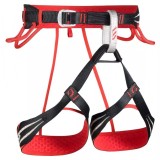 Ham Alpinism Camp Flash Black/Red, Marimea L, Ultrausor, 236g, Catarama Autoblocanta, 4 Bucle Echipament