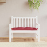 Gossi perna banca de gradina, rosu vin, 110x50x7 cm, material oxford