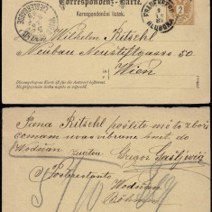 Austria 1889 Old postcard postal stationery Frauenberg to Vienna D.799