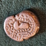 Drahma argint 4,24 grame , INDIA anii 950-1100 , Gadhaiya Dinasty