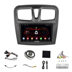 Navigatie Dacia Logan, Duster, Sandero ( 2012 - 2020 ) dedicata Android 13, MaxTech&reg;, 9 inch IPS, EQ