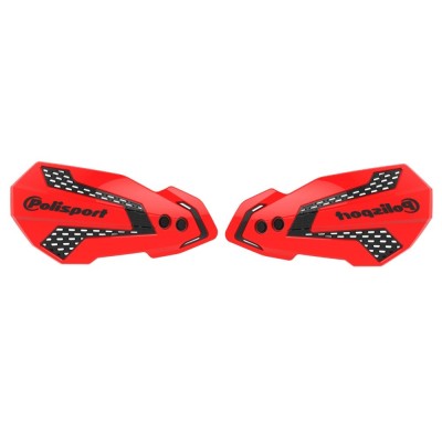 Handguarduri Polisport Mx Flow rosii foto