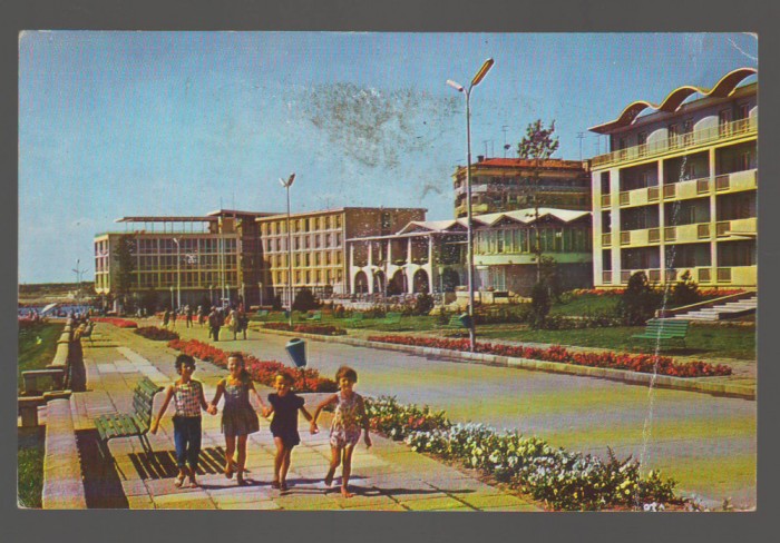 CPIB 17835 CARTE POSTALA - MANGALIA. PE FALEZA, RPR