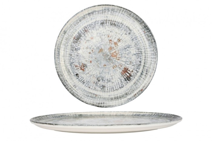 Bonna Farfurie cu pizza - Odette - Por&Aring;&pound;elan - 32 cm - set de 2