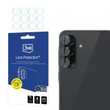 Folie de protectie Camera Spate 3MK Protection pentru Samsung Galaxy A57 5G / A37 5G, Sticla Securizata, Set 4 bucati, Transparenta