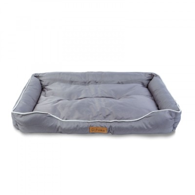 Pat pentru caini - 87 x 59 x 13 cm - gri Best CarHome foto