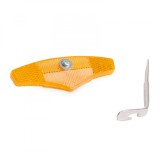 Wheel Zone - Prisma catadioptru pentru spitele de bicicleta - 110 x 35 mm - 2 buc. pachet