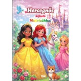 Hercegnős kifestő - Matric&aacute;kkal
