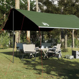 VidaXL Prelată de camping, verde, 460x305x210 cm, impermeabilă