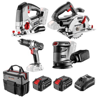 Pachet tamplar GRAPHITE ENERGY+ UTD-17 HardWork ToolsRange foto