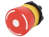 Comutator de Siguranță 22mm Roșu 2NC/NO