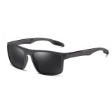 Ochelari soare barbati polarizati Asteroid GSM, negru mat / gri, MM101