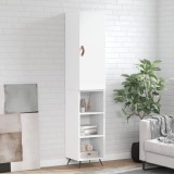 vidaXL Dulap &icirc;nalt, alb, 34,5x34x180 cm, lemn prelucrat