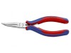 Clești curbați semirotunzi 145mm, KNIPEX