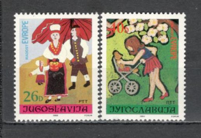 Iugoslavia.1984 Concurs de desene &amp;quot;Prietenii Europei&amp;quot; SI.577 foto
