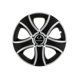 Set 4 Capace Roti 15 inchi (R15) Bis Gri-Negru, Compatibile Cu SsangYong