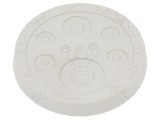 Garnitură Gri Deschis cu Orificii &Oslash;50mm
