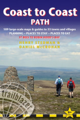 Coast to Coast Path: St Bees to Robin Hood&amp;#039;s Bay - Includes 109 Large-Scale Walking Maps &amp;amp; Guides to 33 Towns and Villages - Planning, Plac foto