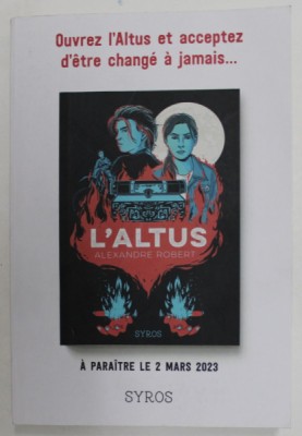 L &amp;#039;ALTUS par ALEXANDRE ROBERT , 2023 foto