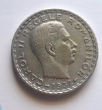 ROMANIA - 100 Lei 1932 , monetaria rara PARIS. Argint. Piesa frumoasa de colectie .