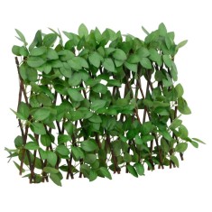 vidaXL&nbsp;Spalier cu iederă artificială, extensibil, verde, 180x30 cm 366584