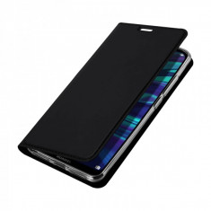 Husa carte flip wallet Dux Ducis pentru Huawei Y7 Pro 2019, negru foto