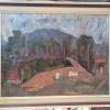 TABLOU PICTURA TRAIAN BRADEAN-1966., Peisaje, Ulei, Altul