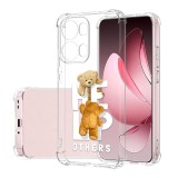 Husa antisoc pentru oppo reno13 pro, airbag pro, clear, help others