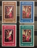 BC33, ST.Lucia 1971, serie picturi