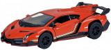 Macheta Kinsmart Lamborghini Veneno 1:36 Portocaliu KT5367