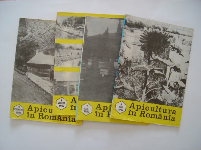 Apicultura in Romania - nr. 6, 7, 8, 10 pe anul 1982