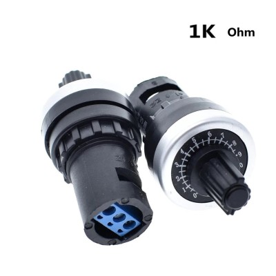 LA42DWQ-22 Potentiometru rotativ 1K / 22mm rotary potentiometer foto