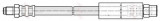Conducta / cablu frana BMW Seria 5 Touring (E61) (2004 - 2010) TRW PHB177