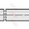 Conducta / cablu frana BMW Seria 7 (E65, E66, E67) (2001 - 2009) TRW PHB177