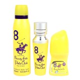 Set Beverly Hills Polo Club: 1982 - Sport 8, Eau De Parfum, For Women, 50 ml + 1982 - Sport 8, Freshness, Body Spray, 150 ml + N
