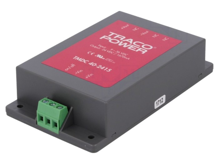 Convertor DC/DC 40W 9-36V intrare