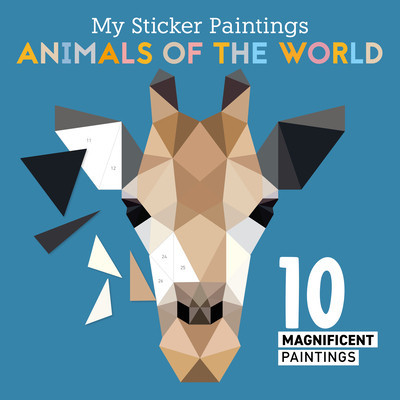 My Sticker Paintings: Animals of the World: 10 Magnificent Paintings foto