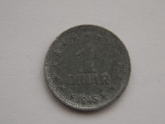 1 dinar 1945 IUGOSLAVIA foto