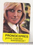 bnk cld Calendar de buzunar 1986 - Loto Pronosport - Pronoexpres